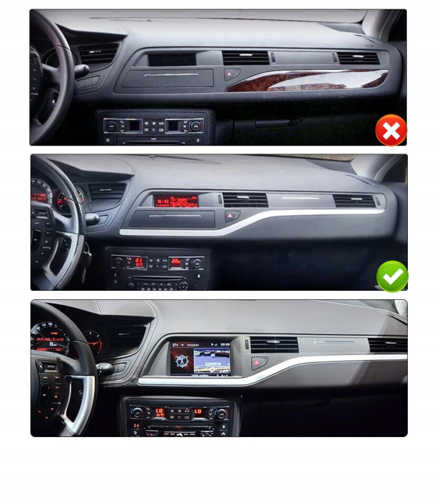 Navigatie Citroen C5 din 2008 - 2017, Ecran TESLA 9.7 inch, 4 GB RAM si 64 GB ROM, Slot Sim 4G, Procesor Octa Core, Carplay integrat, Procesor Sunet Digital DSP, Android, Aplicatii, Usb, Wi Fi, Blueto [4]