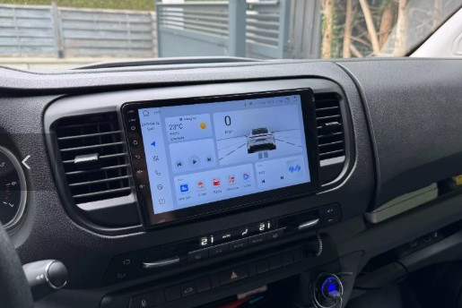 Navigatie Citroen Jumpy 3 Spacetourer ( 2016 - 2021 ) 4GB RAM si 64GB ROM, Ecran QLED 9 inch, Android 14, Procesor Octacore, Slot sim 4G, Sunet DSP, Wireless Carplay si Android Auto, Camera Marsarier [5]