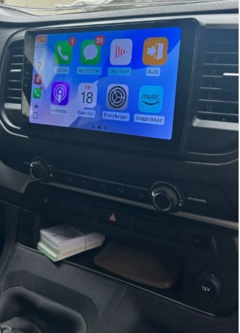 Navigatie Citroen Jumpy 3 Spacetourer ( 2016 - 2021 ) 4GB RAM si 64GB ROM, Ecran QLED 9 inch, Android 14, Procesor Octacore, Slot sim 4G, Sunet DSP, Wireless Carplay si Android Auto, Camera Marsarier [6]