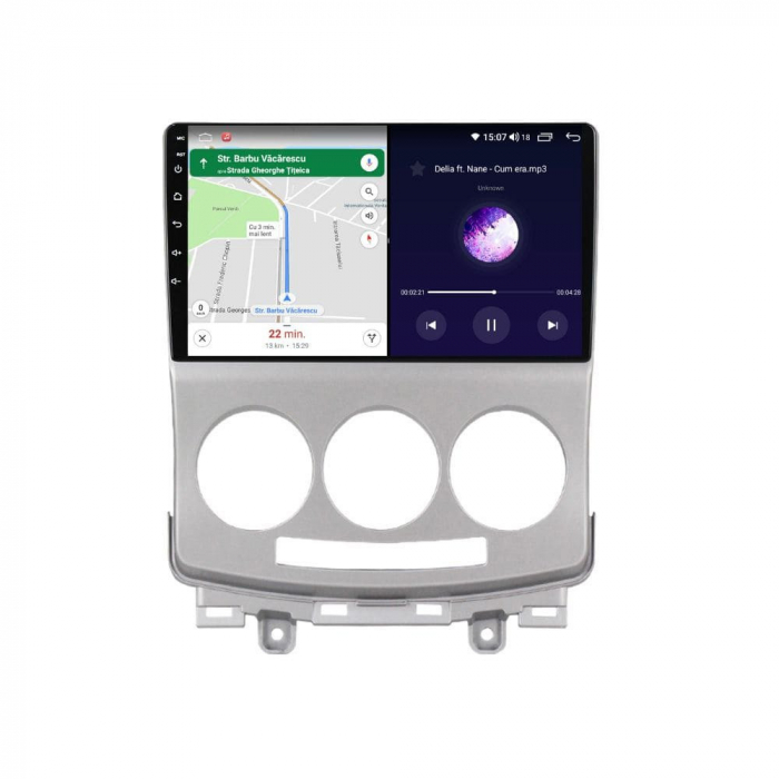 Navigatie compatibila cu Mazda 5 din 2005-2010 Android 14 , 4GB RAM , Procesor Quad Core , Wireless Carplay si Android auto , Display HD Touchscreen, Wi-Fi , Bluetooth, USB [4]