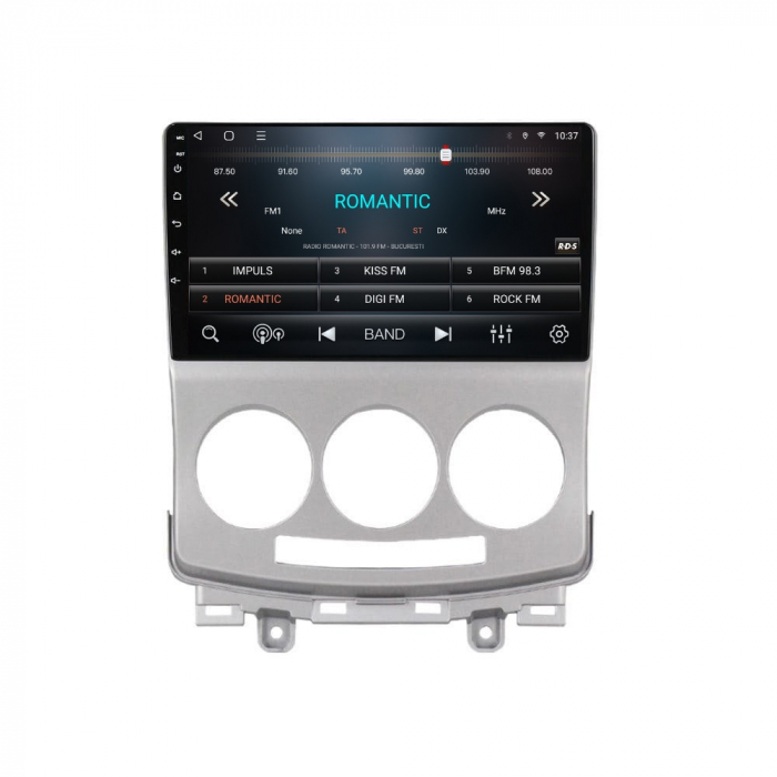 Navigatie compatibila cu Mazda 5 din 2005-2010 Android 14 , 4GB RAM , Procesor Quad Core , Wireless Carplay si Android auto , Display HD Touchscreen, Wi-Fi , Bluetooth, USB [3]