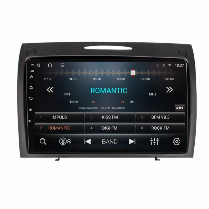 Navigatie compatibila cu Mercedes SLK R171 din 2000-2011 Android 14 , 4GB RAM , Procesor Quad Core , Wireless Carplay si Android auto , Display HD Touchscreen, Wi-Fi , Bluetooth, USB [3]