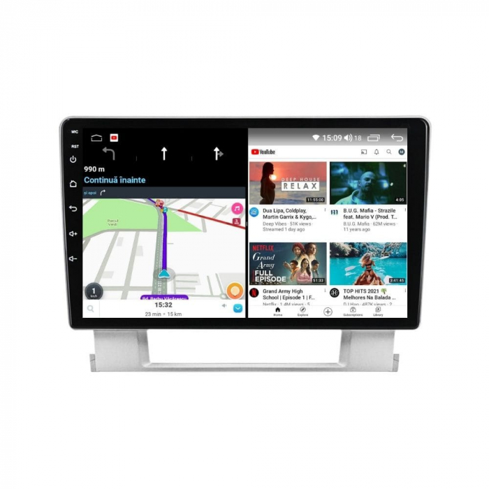 Navigatie compatibila cu Opel Astra J din 2010-2019 Android 14 , 4GB RAM , Procesor Quad Core , Wireless Carplay si Android auto , Display HD Touchscreen, Wi-Fi , Bluetooth, USB [4]