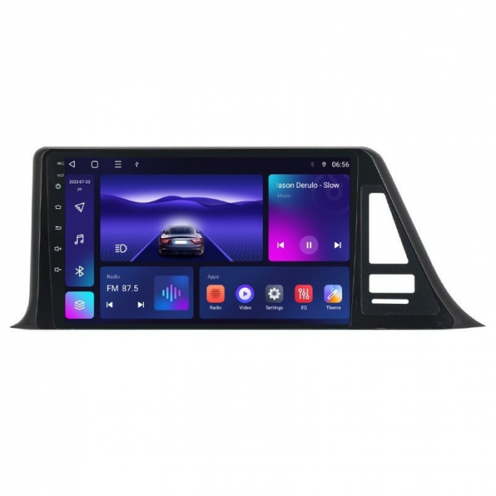 Navigatie compatibila cu Toyota CHR din 2016-2020 Android 14 , 4GB RAM , Procesor Quad Core , Wireless Carplay si Android auto , Display HD Touchscreen, Wi-Fi , Bluetooth, USB [1]