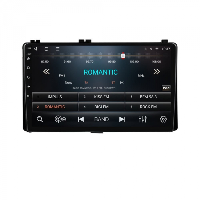 Navigatie compatibila cu Toyota Corolla Auris din 2017-2019 Android 14 , 4GB RAM , Procesor Quad Core , Wireless Carplay si Android auto , Display HD Touchscreen, Wi-Fi , Bluetooth, USB [3]