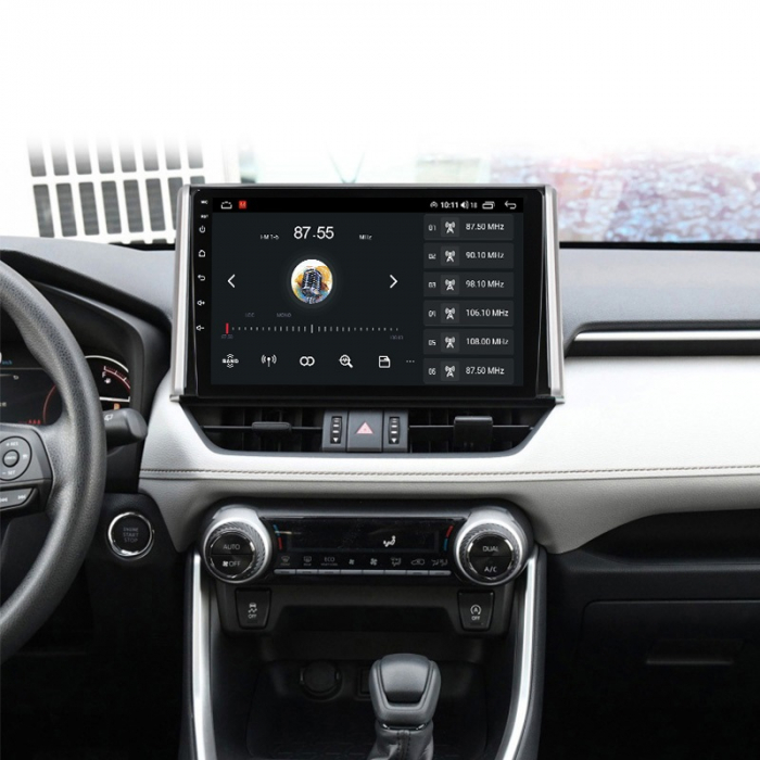 Navigatie compatibila cu Toyota Rav 4 din 2018-2022, Android 14, Wireless Carplay si Android Auto, 2GB RAM si 32GB ROM, Display IPS 9 inch, Camera Marsarier, Internet, Aplicatii, Wi Fi, Usb, Bluetooth [4]