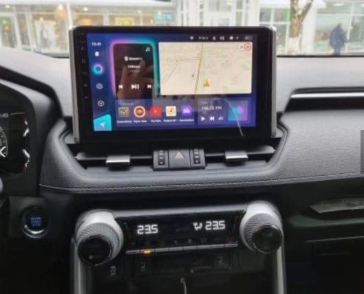 Navigatie compatibila cu Toyota Rav 4 din 2018-2022 Android 14 , 4GB RAM , Procesor Quad Core , Wireless Carplay si Android auto , Display HD Touchscreen, Wi-Fi , Bluetooth, USB [8]