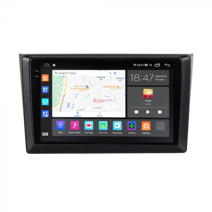 Navigatie cu Mazda CX9 din 2006-2016, NAVIGPS, Rezolutie 2K, Display QLED 9.5 inch, 4GB RAM si 64GB ROM, Android, Procesor Octacore, Slot sim 4G, Sunet DSP, Wireless Carplay si Android Auto, Camera Ma [6]