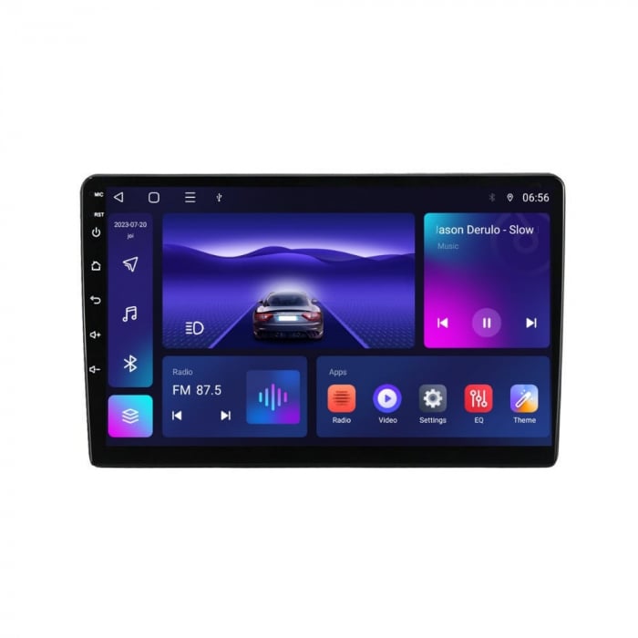 Navigatie Dacia Duster ( 2019 - 2021 ) 4GB RAM si 64GB ROM, Ecran QLED 9 inch, Android 14, Procesor Octacore, Slot sim 4G, Sunet DSP, Wireless Carplay si Android Auto, Camera Marsarier [2]