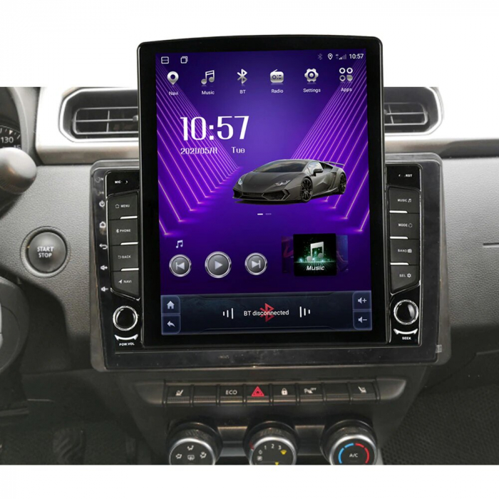 Navigatie Dacia Duster din 2019 - 2021, Ecran TESLA 9.7 inch, 8 GB RAM si 128 GB ROM, Android 15, Slot Sim 4G, Procesor Octa Core, Carplay Wireless si Android auto, Procesor Sunet Digital DSP, Aplic [2]