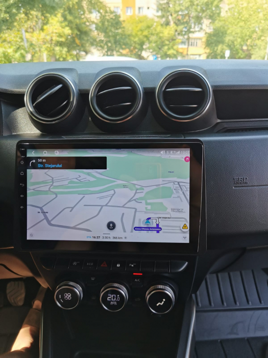 Navigatie Dacia Duster din 2019-2021, Rezolutie 2K, Ecran QLED 9.5 inch, 8GB RAM si 128GB ROM, Android, Procesor Octacore, Slot sim 4G, Sunet DSP, Wireless Carplay [9]