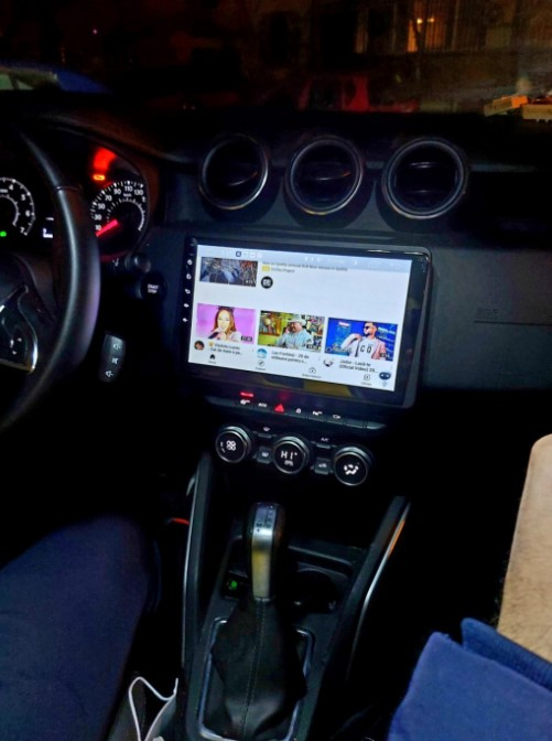 Navigatie Dacia Duster din 2019-2021, Rezolutie 2K, Ecran QLED 9.5 inch, 8GB RAM si 128GB ROM, Android, Procesor Octacore, Slot sim 4G, Sunet DSP, Wireless Carplay [5]