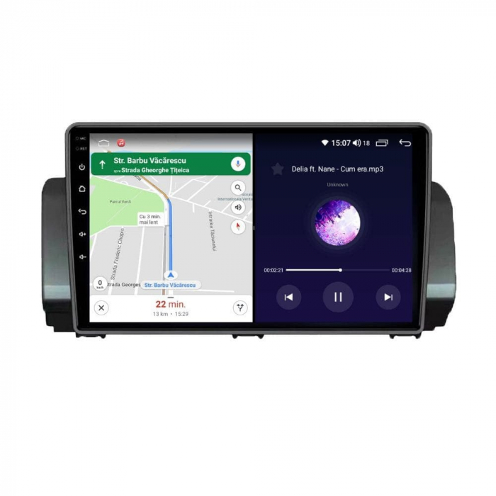 Navigatie Dacia Jogger Logan Sandero din 2021 + ,Android 14, 2GB RAM si 32GB ROM, Display IPS 9 inch, Camera Marsarier, Internet, Aplicatii, Wi Fi, Usb, Bluetooth [4]