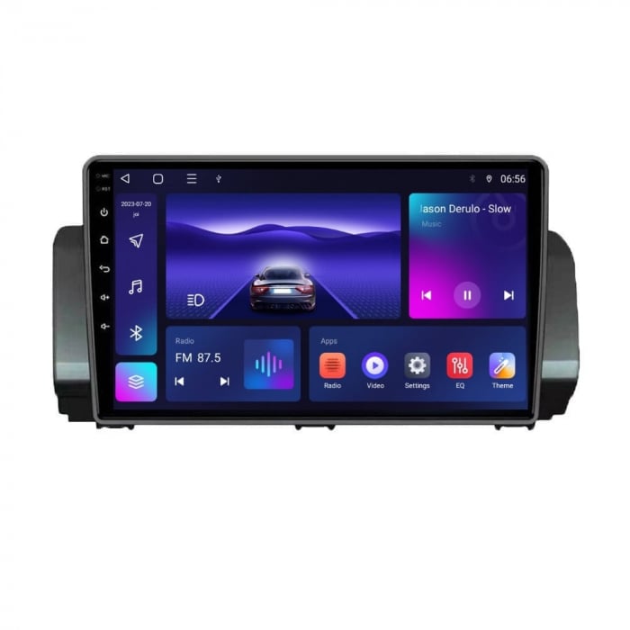 Navigatie Dacia Jogger Logan Sandero din 2021 + ,Android 14, 2GB RAM si 32GB ROM, Display IPS 9 inch, Camera Marsarier, Internet, Aplicatii, Wi Fi, Usb, Bluetooth [3]