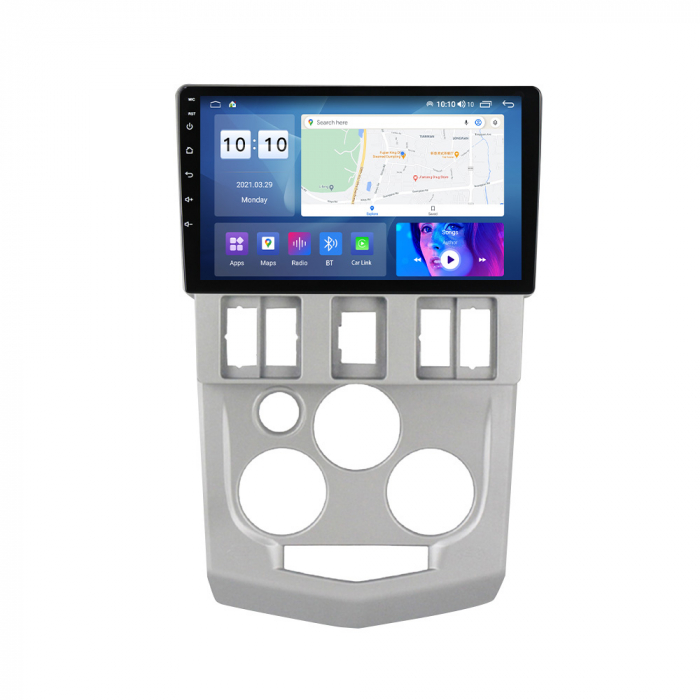 Navigatie Dacia Logan 1 din 2003-2008, Rezolutie 2K, Display QLED 9.5 inch, 4GB RAM si 64GB ROM, Android, Procesor Octacore, Slot sim 4G, Sunet DSP, Wireless Carplay si Android Auto, Camera Marsarier, [2]