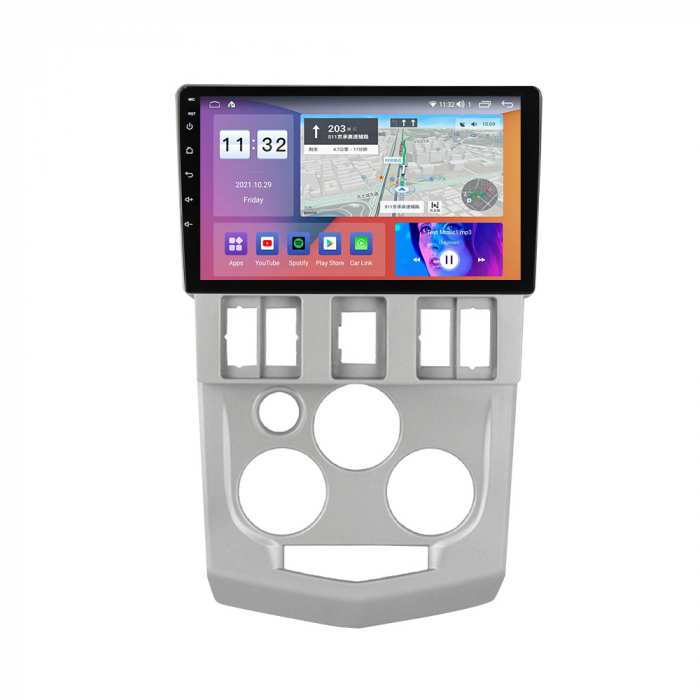 Navigatie Dacia Logan 1 din 2003-2008, Rezolutie 2K, Display QLED 9.5 inch, 4GB RAM si 64GB ROM, Android, Procesor Octacore, Slot sim 4G, Sunet DSP, Wireless Carplay si Android Auto, Camera Marsarier, [3]