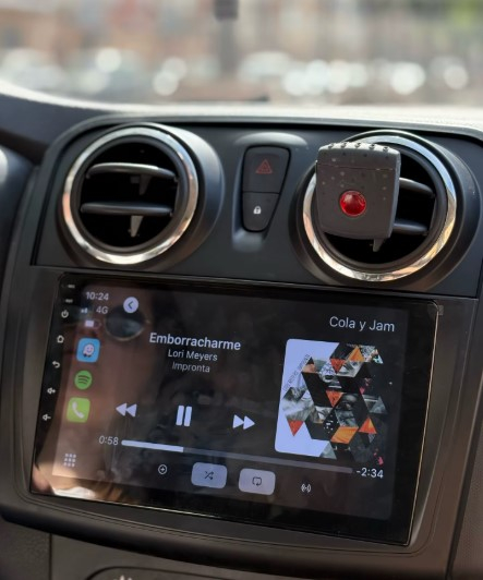 Navigatie Dacia Logan 2 Sandero Dokker din 2012-2019,  Android 14 , 4GB RAM, Octacore, Slot Sim 4G, DSP, GPS, Wi-FI, Carplay, Android Auto, USB, Bluetooth, Waze, Touchscreen, 9 inch [8]