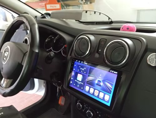 Navigatie Dacia Logan 2 Sandero Duster Dokker Lodgy , 8GB RAM si 128GB ROM, Ecran QLED 9 inch, Android 14, Procesor Octacore, Slot sim 4G, Sunet DSP, Wireless Carplay [6]