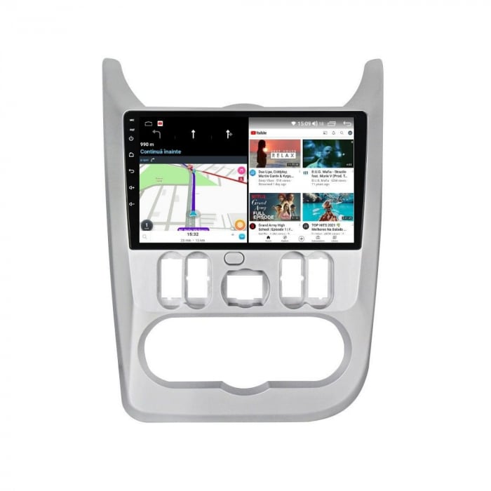 Navigatie Dacia Logan Duster 2009-2012 , Android 14, 2GB RAM si 32GB ROM, Display IPS 9 inch, Camera Marsarier, Internet, Aplicatii, Wi Fi, Usb, Bluetooth [5]