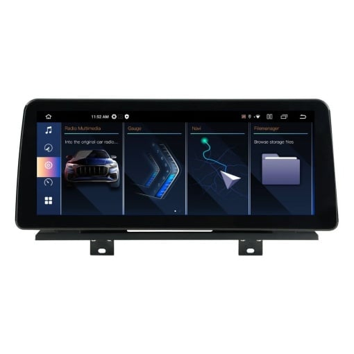 Navigatie dedicata cu Android BMW X3 (G01) 2017 - 2021 cu navigatie NBT EVO, Ecran 12.3 inch QLED Bluray Full HD 2400 * 960p, Android 14 , 8GB RAM si 256GB ROM, Carplay Wireless si Android Auto, Proce [1]