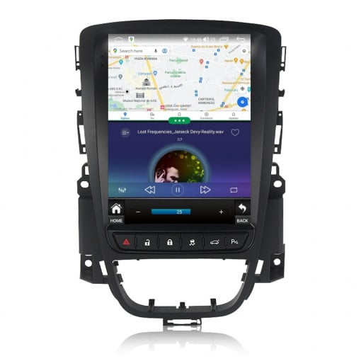 Navigatie dedicata cu Android tip tesla Opel Astra J 2009 - 2018, 8GB RAM, Radio GPS Dual Zone, Touchscreen IPS 9.7" HD, Internet Wi-Fi si slot SIM 4G, Bluetooth, MirrorLink, USB [4]