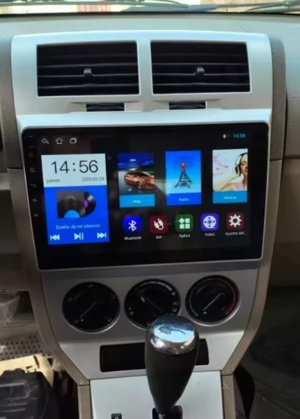 Navigatie Dodge Caliber 2007-2014 Android 14 , 4GB RAM , Procesor Quad Core , Wireless Carplay si Android auto , Display HD Touchscreen, Wi-Fi , Bluetooth, USB [8]