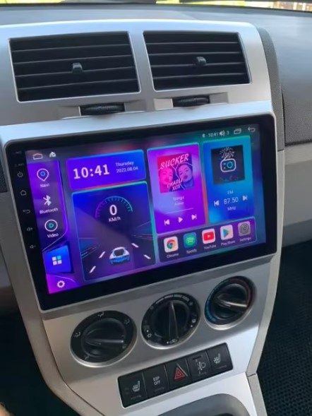 Navigatie Dodge Caliber 2009-2013 Android 14 , 4GB RAM , Procesor Quad Core , Wireless Carplay si Android auto , Display HD Touchscreen, Wi-Fi , Bluetooth, USB [6]