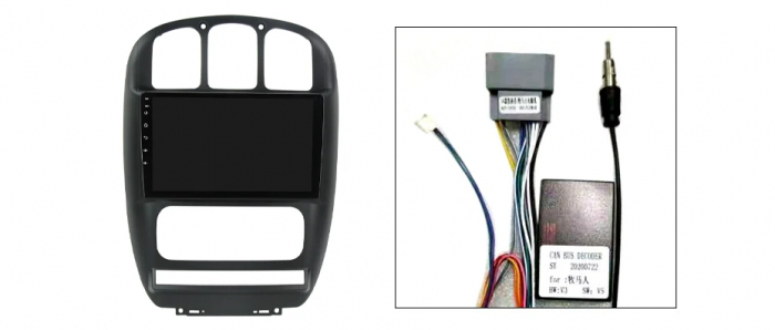 Navigatie Dodge Caravan 2000-2007  Android 14 , 2GB RAM QLED Carplay [5]