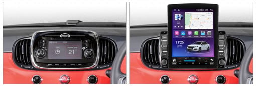 Navigatie Fiat 500 , 2016 - 2019 , Android 14 , 4GB RAM Ecran Tesla 9.7 inch , Procesor Octacore, Slot sim 4G, Sunet DSP, Wireless Carplay si Android Auto [2]