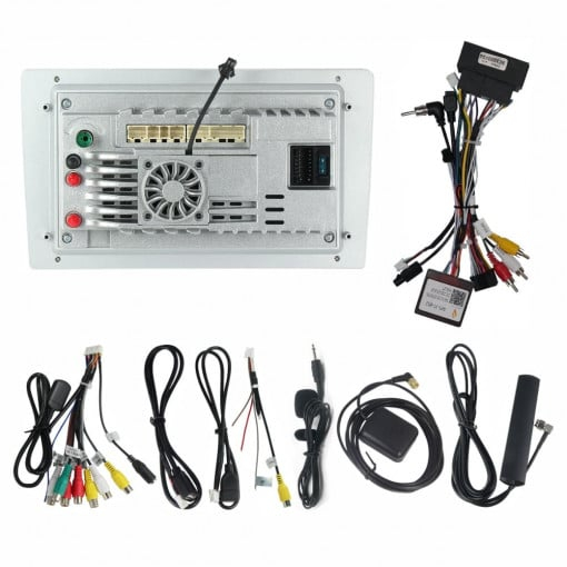 Navigatie Fiat 500 , 2016 - 2019 Rezolutie 2K, Display QLED 9.5 inch, 4GB RAM si 64GB ROM, Android, Procesor Octacore, Slot sim 4G, Sunet DSP, Wireless Carplay si Android Auto, Camera Marsa [4]