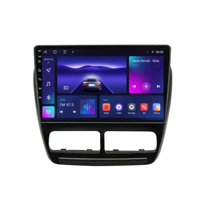 Navigatie Fiat Doblo 2010-2015 Android 14 , 4GB RAM , Procesor Quad Core , Wireless Carplay si Android auto , Display HD Touchscreen, Wi-Fi , Bluetooth, USB [2]