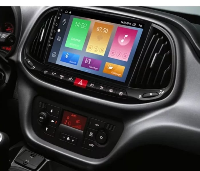 Navigatie Fiat Doblo ( 2015 - 2020 ) Android 14, 2GB RAM si 32GB ROM, Display IPS 9 inch, Camera Marsarier, Internet, Aplicatii, Wi Fi, Usb, Bluetooth [5]