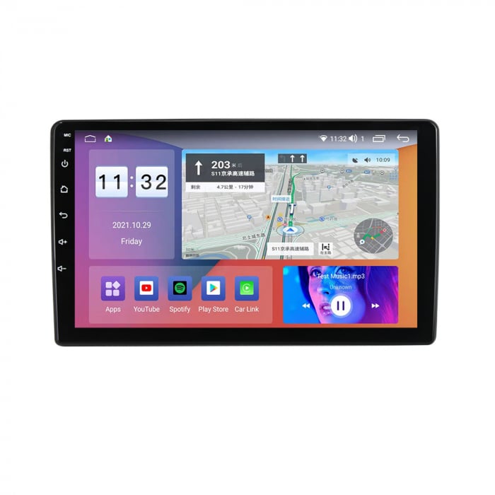 Navigatie Fiat Ducato Citroen Jumper Peugeot Boxer 2006 - 2022, Android 14, 2GB RAM si 32GB ROM, Display IPS 9 inch, Camera Marsarier, Internet, Aplicatii, Wi Fi, Usb, Bluetooth [5]