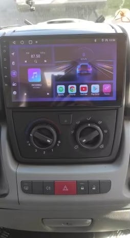 Navigatie Fiat Ducato Citroen Jumper Peugeot Boxer 2006 - 2022, Android 14, 2GB RAM si 32GB ROM, Display IPS 9 inch, Camera Marsarier, Internet, Aplicatii, Wi Fi, Usb, Bluetooth [7]