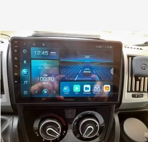 Navigatie Fiat Ducato Citroen Jumper Peugeot Boxer din 2006-2022,  Android 14 , 4GB RAM, Octacore, Slot Sim 4G, DSP, GPS, Wi-FI, Carplay, Android Auto, USB, Bluetooth, Waze, Touchscreen, 9 inch [8]