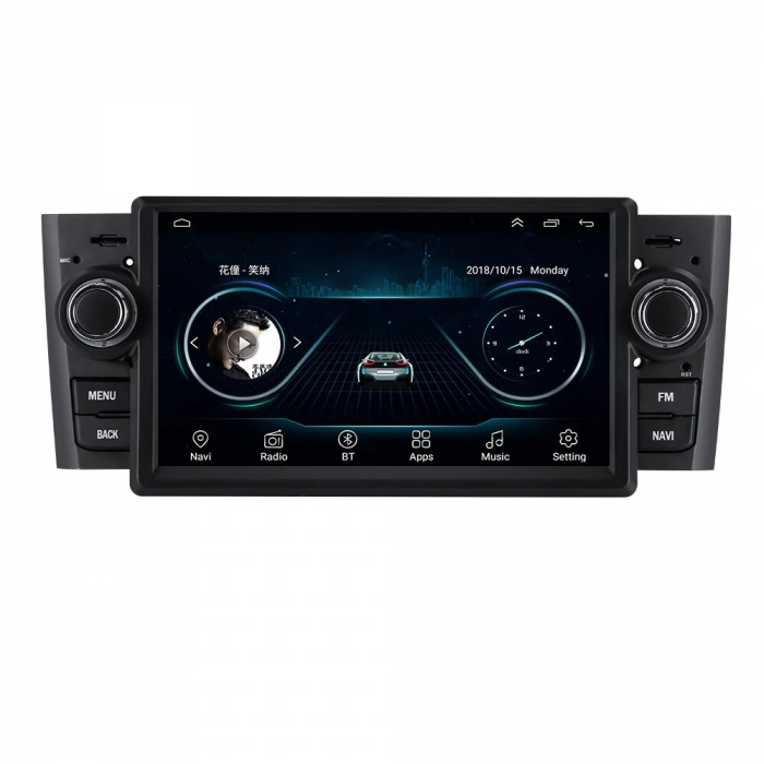 Navigatie Fiat Grande Linea Punto din 2007 - 2012, Android, Display 7 inch, 2GB RAM +32 GB ROM, Internet, 4G, Aplicatii, Waze, Wi Fi, Usb, Bluetooth [2]