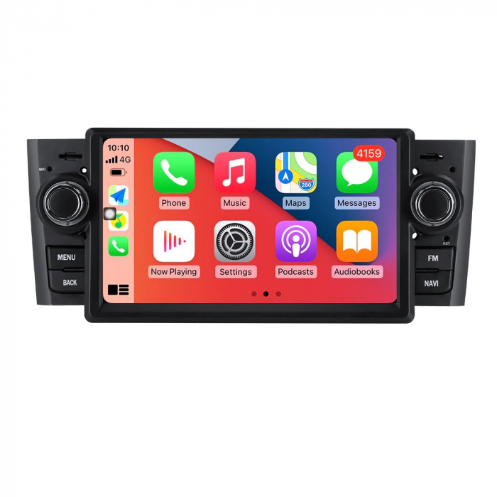 Navigatie Fiat Grande Linea Punto din 2007 - 2012, Android, Display 7 inch, 2GB RAM +32 GB ROM, Internet, 4G, Aplicatii, Waze, Wi Fi, Usb, Bluetooth [4]