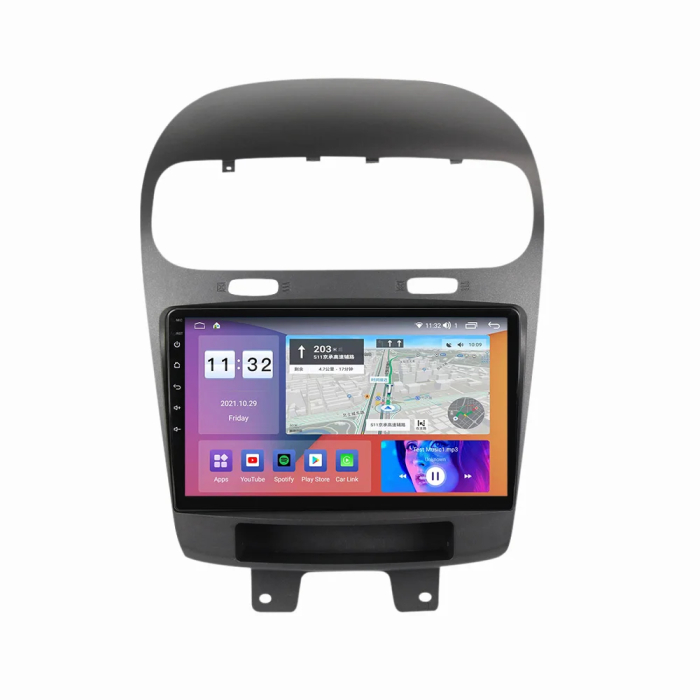 Navigatie Fiat Leap , 2011 - 2020  8GB RAM si 128GB ROM, Ecran QLED 9 inch, Android 14, Procesor Octacore, Slot sim 4G, Sunet DSP, Wireless Carplay si Android Auto [4]