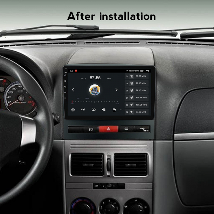Navigatie Fiat Perla 9 Idea din 2004 - 2014, 8GB RAM si 128GB ROM, Ecran QLED 9 inch, Android 14, Procesor Octacore, Slot sim 4G, Sunet DSP, Wireless Carplay si Android Auto [3]