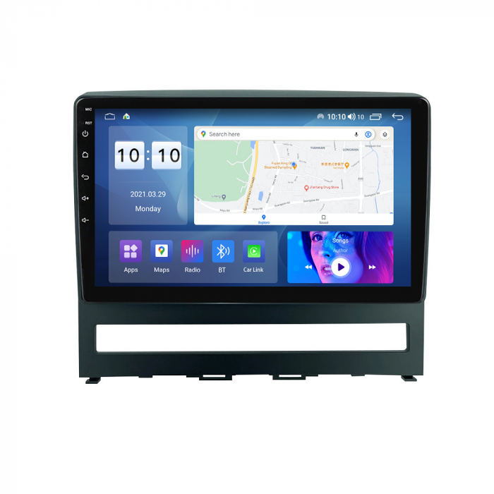 Navigatie Fiat Perla 9 Idea din 2004 - 2014, Rezolutie 2K, Display QLED 9.5 inch, 4GB RAM si 64GB ROM, Android, Procesor Octacore, Slot sim 4G, Sunet DSP, Wireless Carplay si Android Auto, Camera Mars [3]