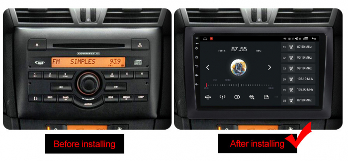 Navigatie Fiat Stilo 2002-2010 Rezolutie 2K , 8GB RAM+128GB ROM QLED [5]