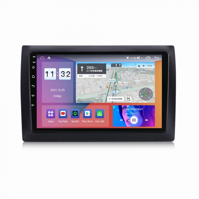 Navigatie Fiat Stilo 2002-2010 Android 14 , 1GB RAM Carplay [3]