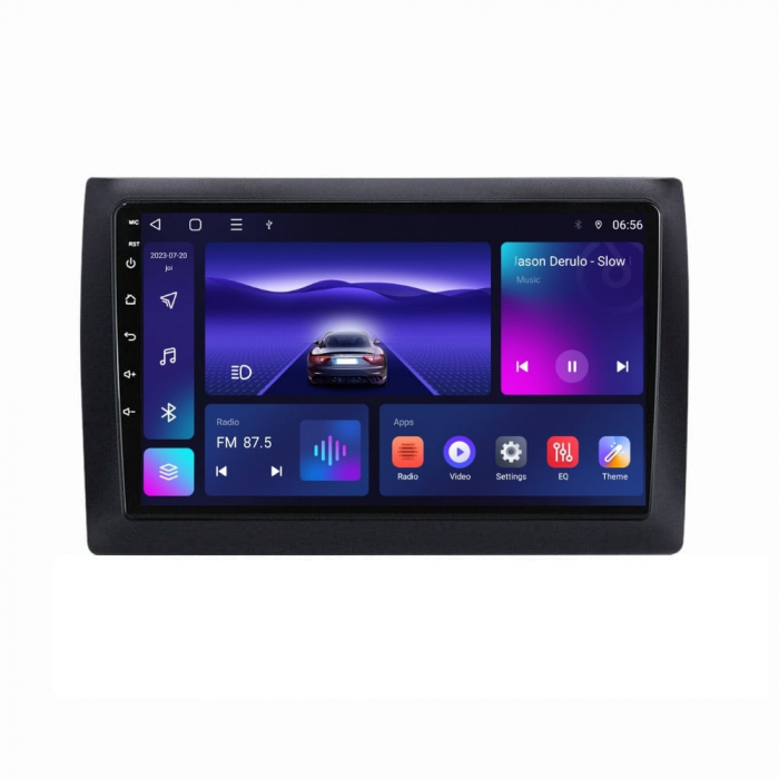 Navigatie Fiat Stilo 2002-2010 Android 14 , 4GB RAM , Procesor Quad Core , Wireless Carplay si Android auto , Display HD Touchscreen, Wi-Fi , Bluetooth, USB [1]