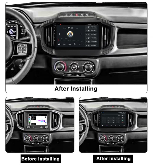Navigatie Fiat Strada 2020-2021 Android 14 , 8GB RAM+128GB ROM QLED [3]