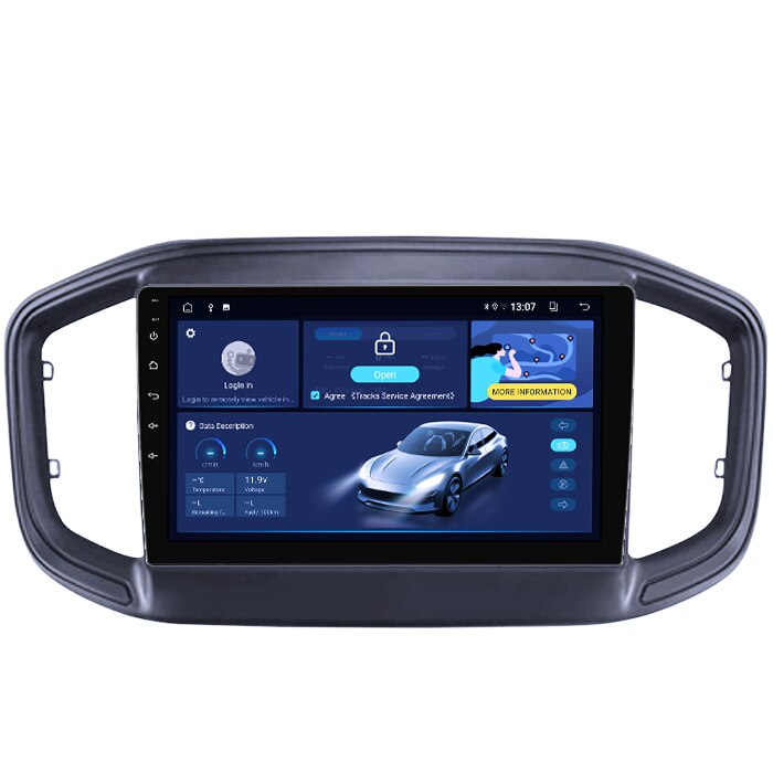 Navigatie Fiat Strada 2020-2021 Rezolutie 2K , 4GB RAM+64GB ROM QLED [2]