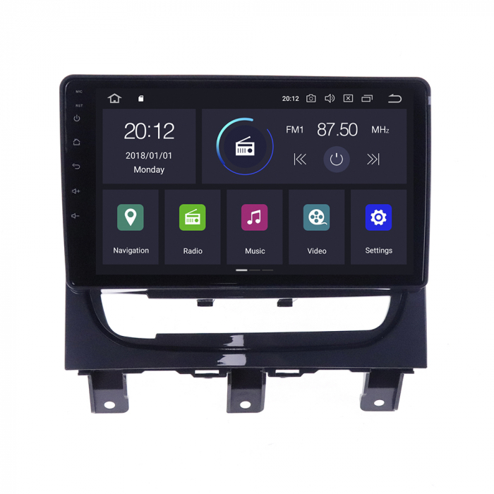Navigatie Fiat Strada Idea 2012-2016 4GB RAM , Procesor Quad Core , Wireless Carplay si Android auto , Display HD Touchscreen, Wi-Fi , Bluetooth, USB [4]
