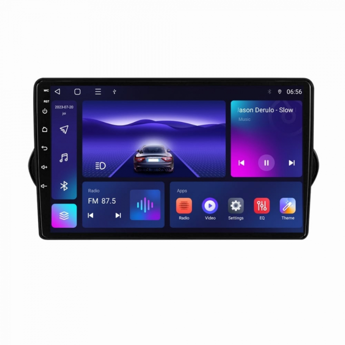 Navigatie Fiat Tipo Egea din 2015-2021, Android 14, Wireless Carplay si Android Auto, 2GB RAM si 32GB ROM, Display IPS 9 inch, Camera Marsarier, Internet, Aplicatii, Wi Fi, Usb, Bluetooth [2]