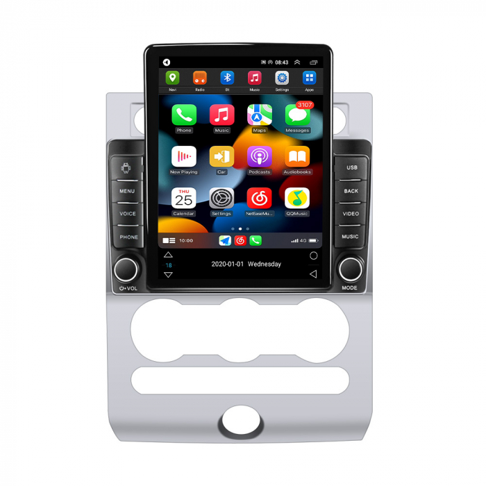 Navigatie Ford Expedition 3 2006-2017 Ecran TESLA 9.7 inch, 8 GB RAM si 128 GB ROM, Android 15, Slot Sim 4G, Procesor Octa Core, Carplay Wireless si Android auto, Procesor Sunet Digital DSP, [2]