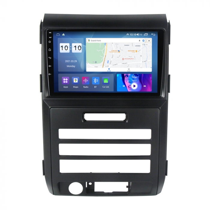 Navigatie Ford F150 din 2008-2014, Rezolutie 2K, Display QLED 9.5 inch, 4GB RAM si 64GB ROM, Android, Procesor Octacore, Slot sim 4G, Sunet DSP, Wireless Carplay si Android Auto, Camera Marsarier, USB [2]