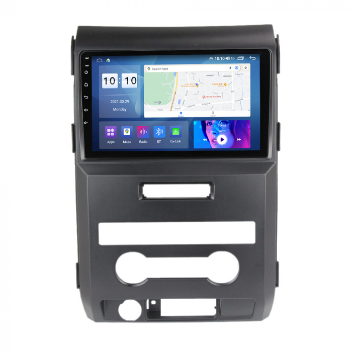 Navigatie Ford F150 din 2008-2014, Rezolutie 2K, Ecran QLED 9.5 inch, 8GB RAM si 128GB ROM, Android, Procesor Octacore, Slot sim 4G, Sunet DSP, Wireless Carplay [5]